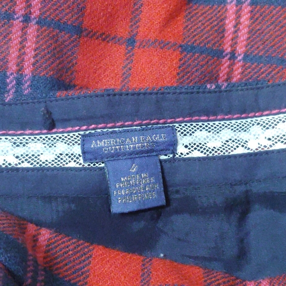 Plaid Strapless dress - Picture 4 of 4